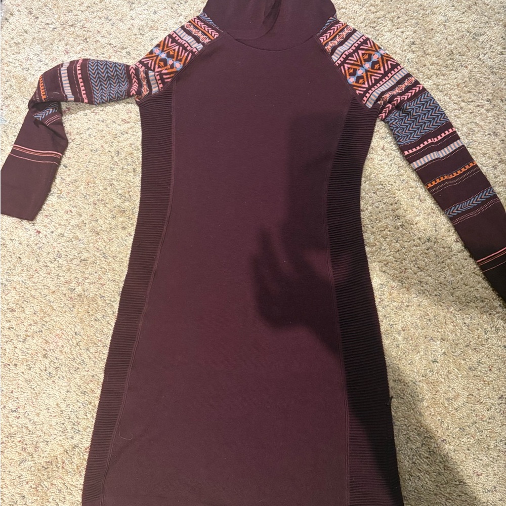 Krimson Klover Mover Maker Sweater Dress- merino wool blend- Size XS